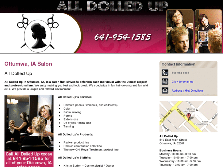 www.alldolledupbeautysalon.com