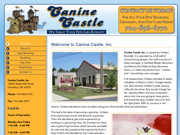 www.caninecastlenc.com