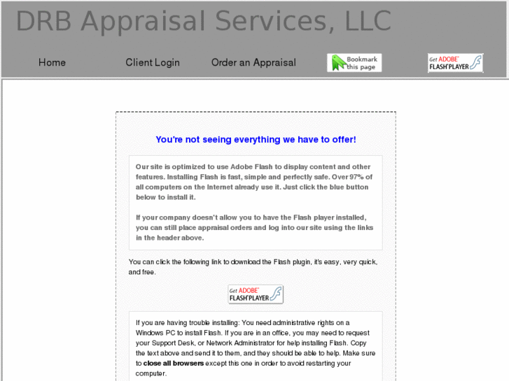 www.drbappraisalservices.com