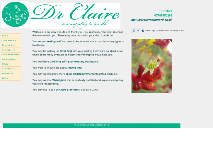 www.drclairestanford.com