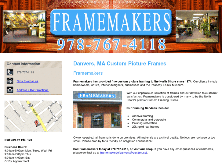 www.framemakersdanvers.com