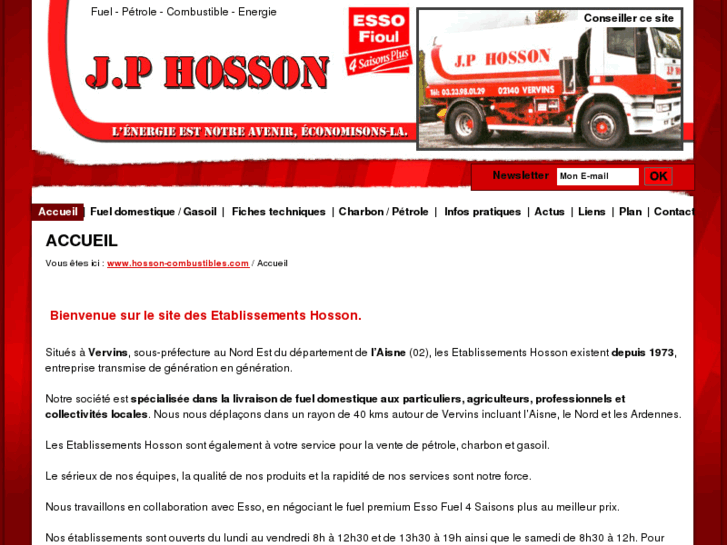 www.hosson-combustibles.com