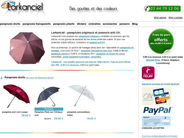 www.larkanciel-parapluies.com