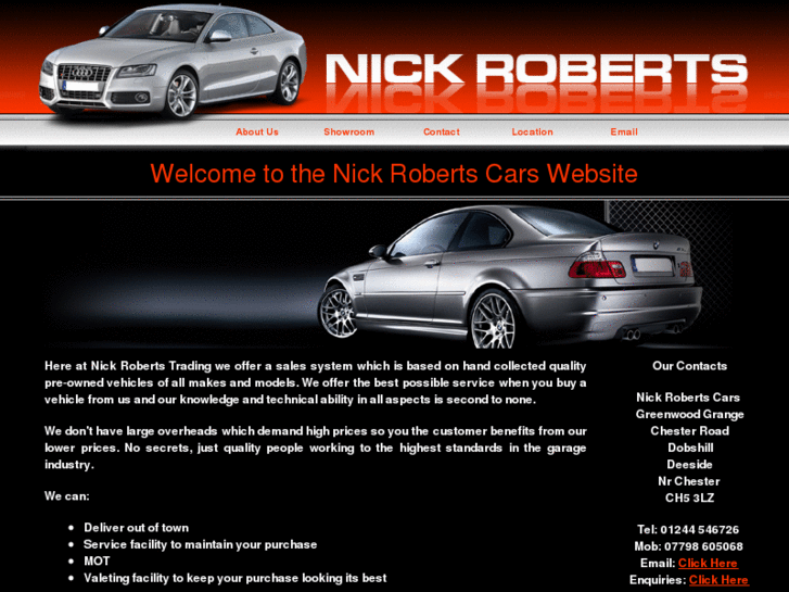 www.nickrobertscars.com