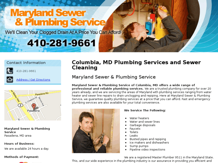 www.plumberscolumbiamaryland1.com