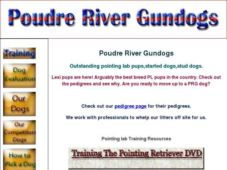 www.poudrerivergundogs.com