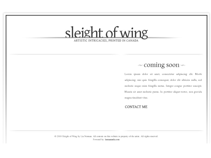 www.sleightofwing.com