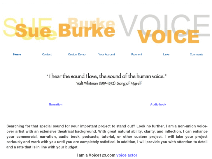 www.sueburkevoice.com