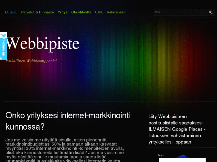 www.webbipiste.fi