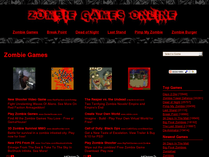 www.zombiegamesonline.net