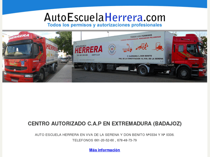 www.autoescuelaherrera.com