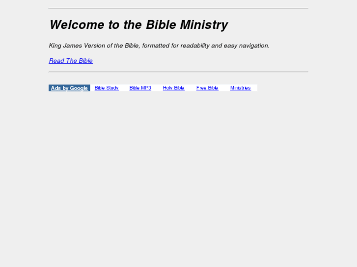 www.bibleministry.net