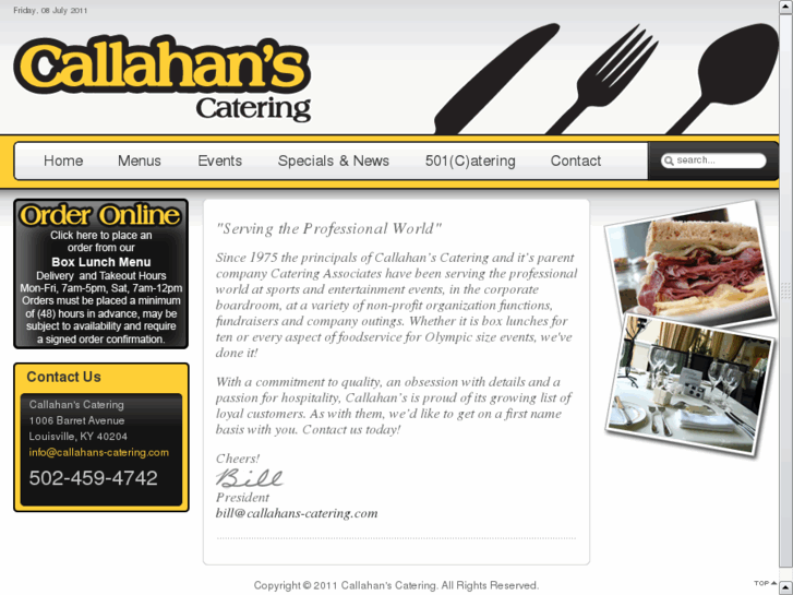 www.callahans-catering.com