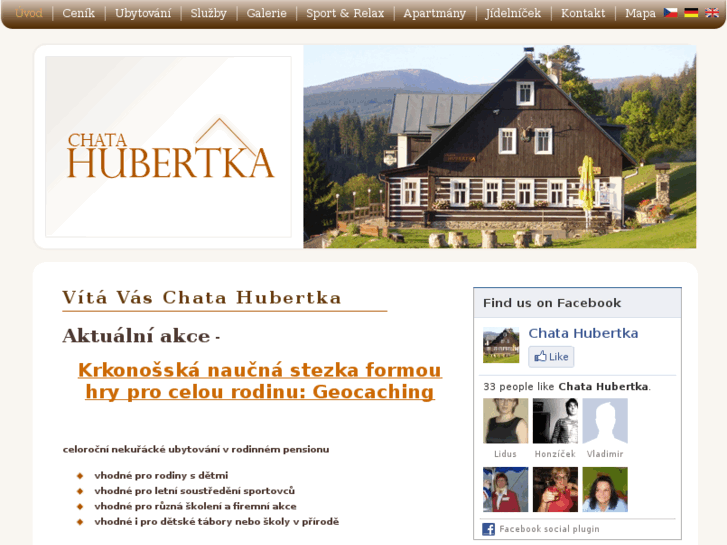 www.chatahubertka.cz