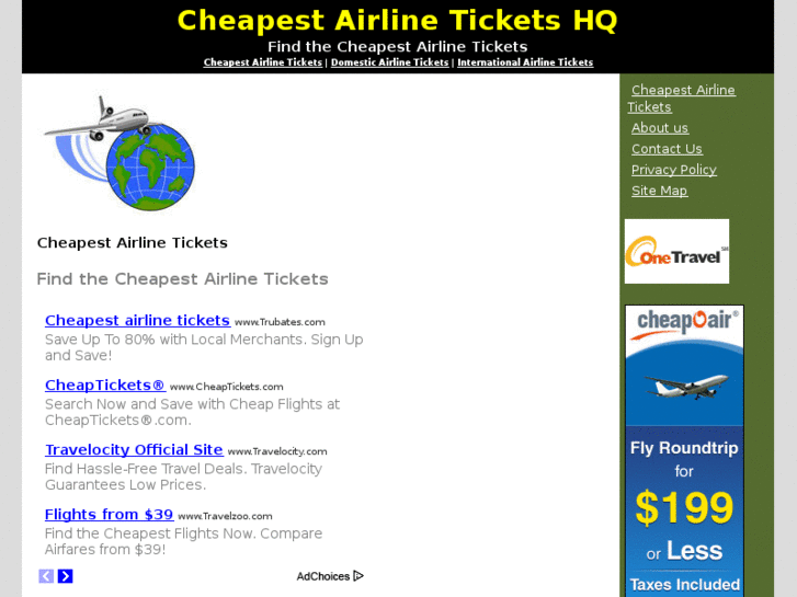 www.cheapestairlineticketshq.com