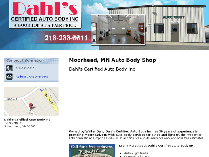 www.dahlscertifiedautobodyinc.com