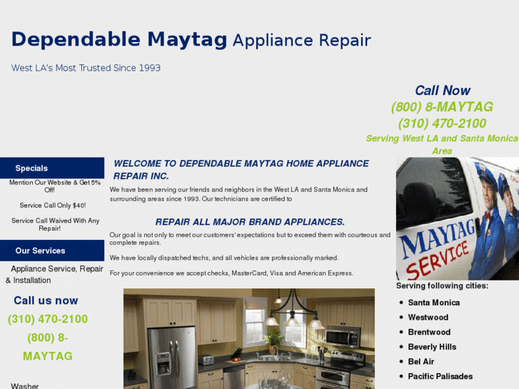 www.dependablemaytag.com