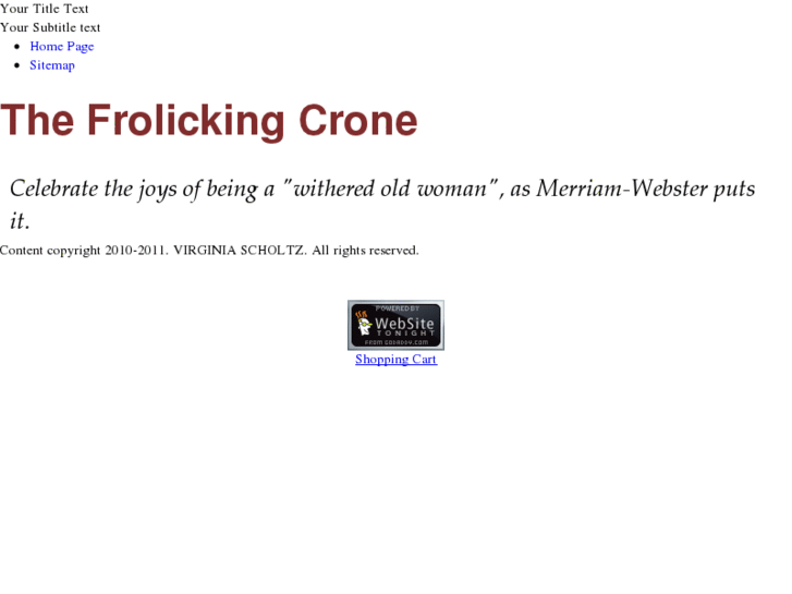 www.frolickingcrone.com