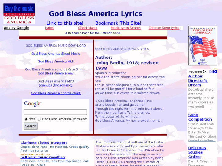 www.god-bless-america-lyrics.com