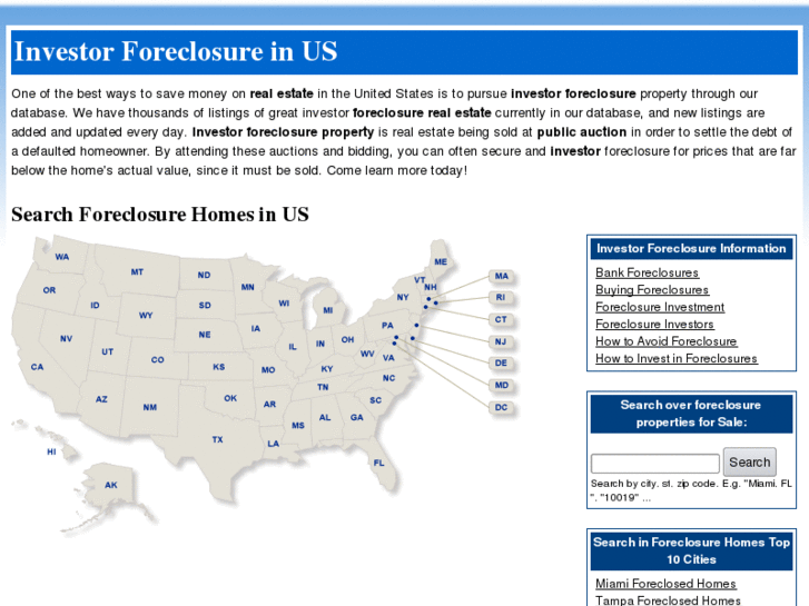 www.investorforeclosure.com