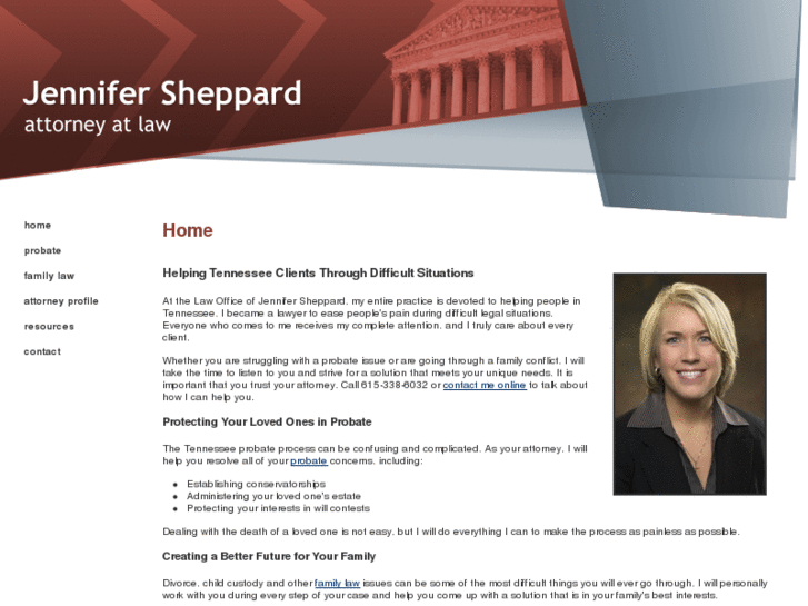 www.jennifersheppardlaw.com