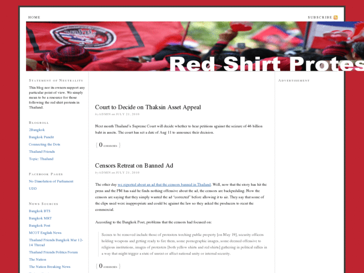 www.red-shirt-protest.com