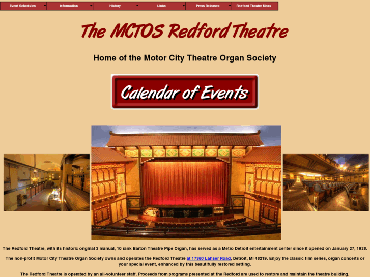 www.redfordtheatre.com