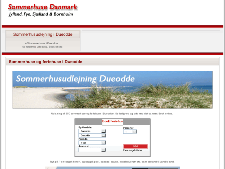 www.sommerhus-udlejning-dueodde.dk