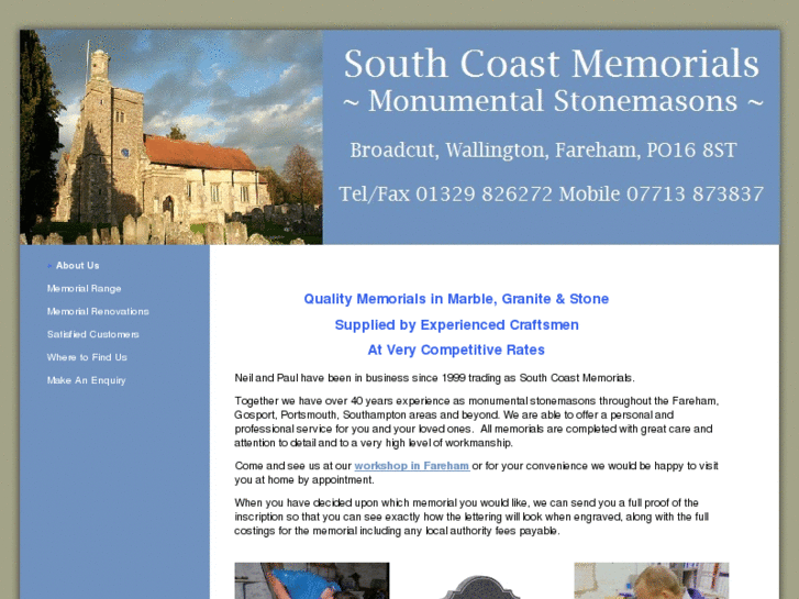 www.southcoastmemorials.com