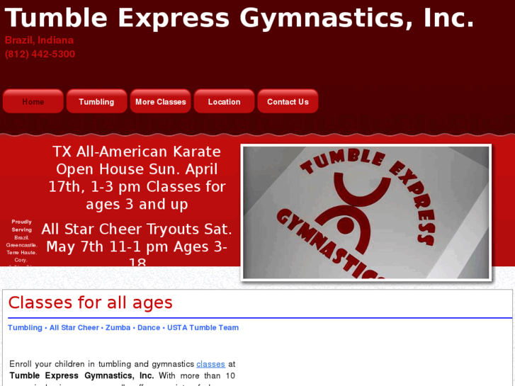 www.tumbleexpressgym.net