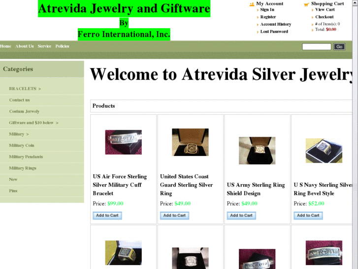 www.atrevidasilverjewelry.com