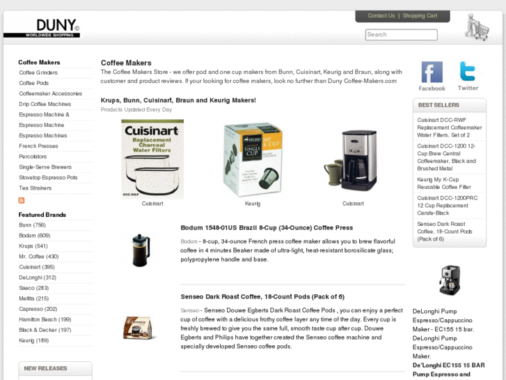 www.duny-coffee-makers.com