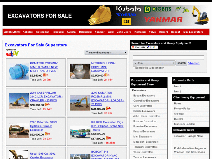 www.excavatorssale.com