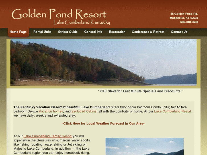 www.goldenpondresort.com