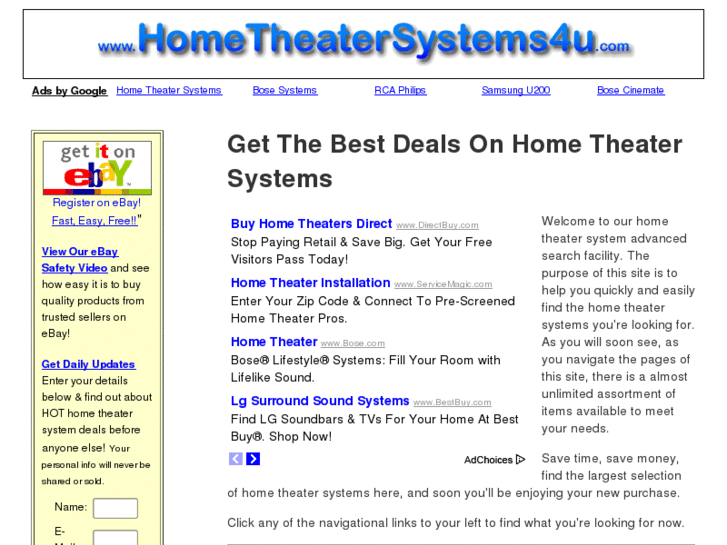 www.hometheatersystems4u.com