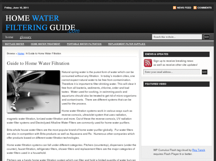 www.homewaterfilteringguide.com