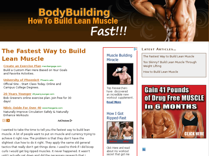 www.howtobuildleanmusclefast.com