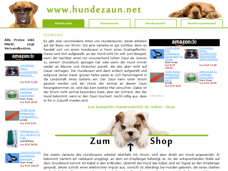 www.hundezaun.net