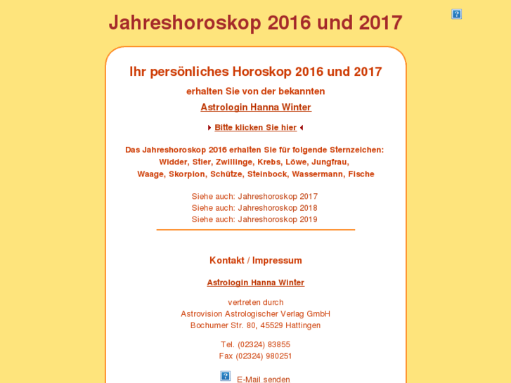 www.jahreshoroskop-2016.de