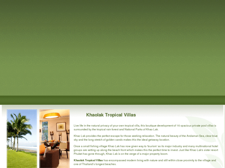 www.khaolaktropicalvilla.com