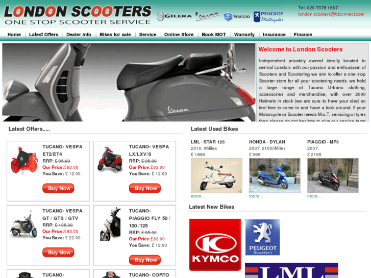 www.london-scooters.co.uk