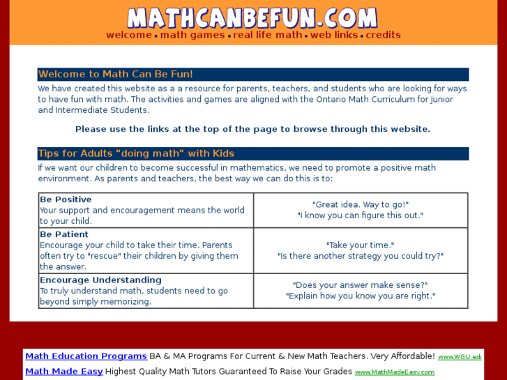 www.mathcanbefun.com