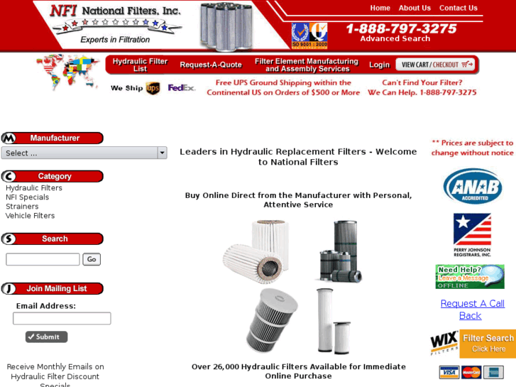 www.nationalfilters.com