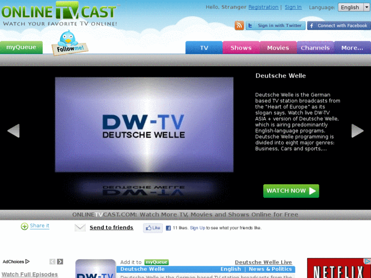 www.onlinetvcast.com