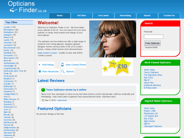 www.opticiansfinder.co.uk