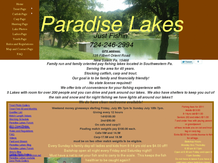 www.paradiselakes.net