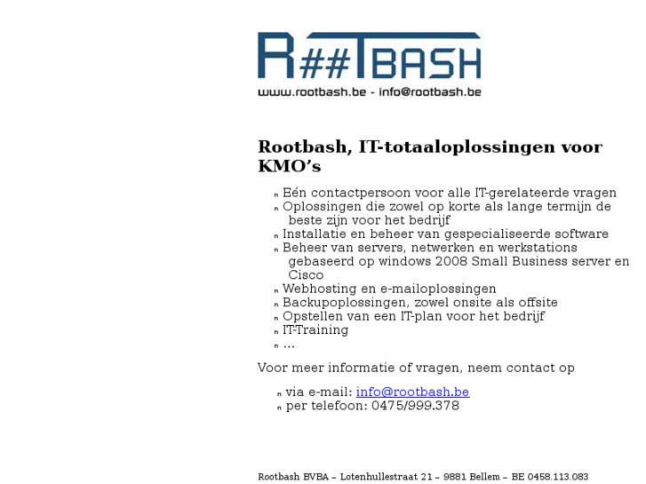 www.rootbash.be