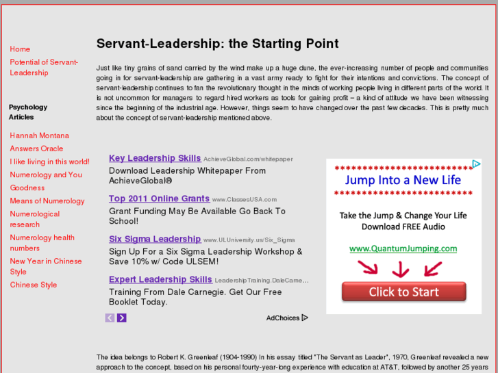 www.servantleadershipblog.com