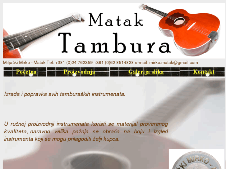 www.tambura-matak.com