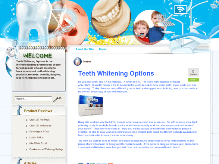 www.teethwhiteningoptions.info